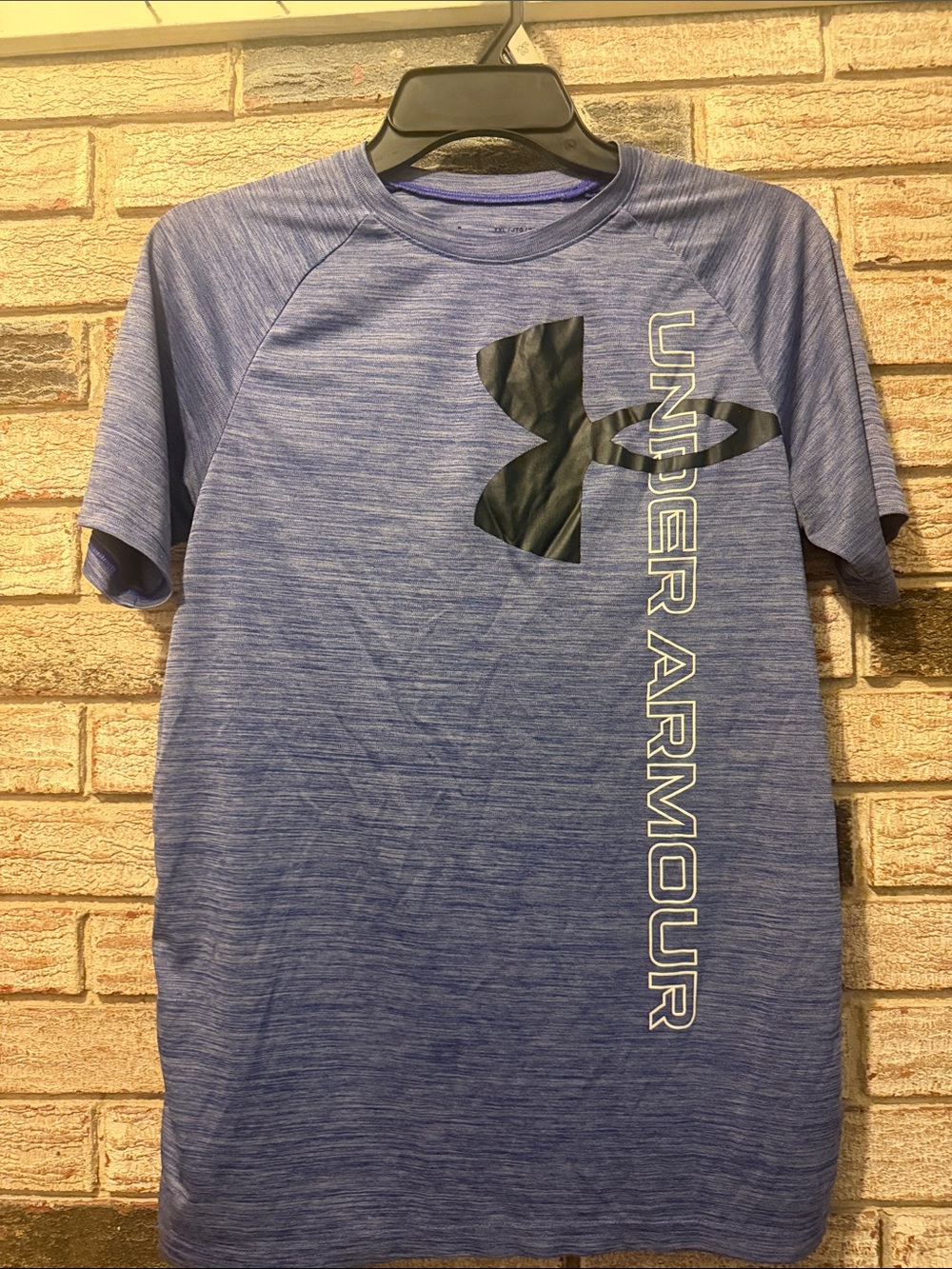 Under Armour Blue Short Sleeve Graphic Performance Tee